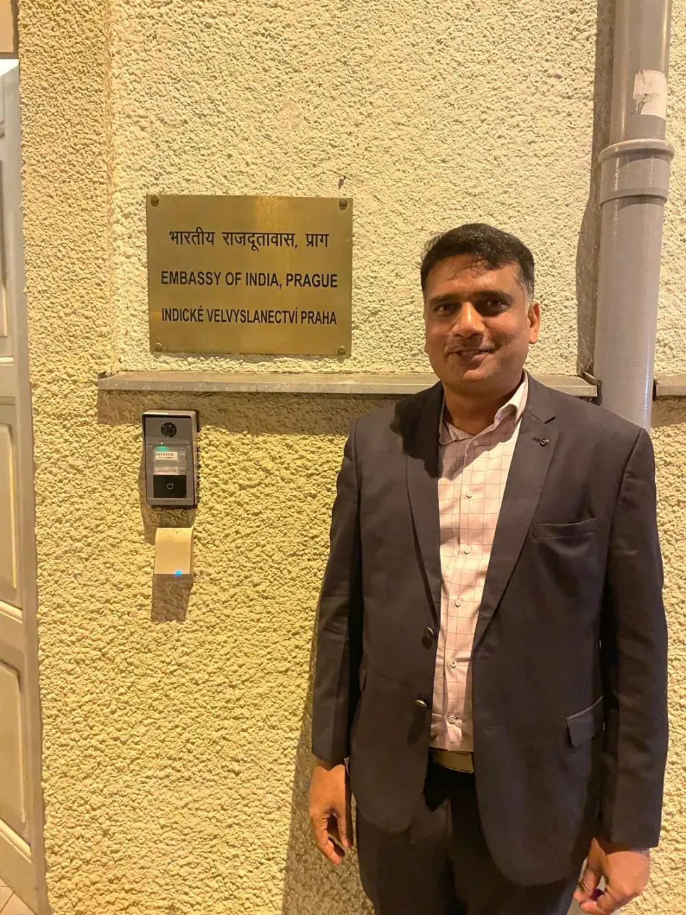 Hosting Indian Space Delegation at Czech Space Week