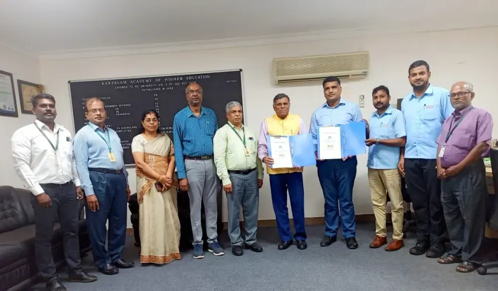 MOU Signed with Karpagam University